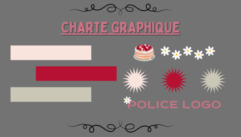 Beige Pink Cute Cake Business Card-4